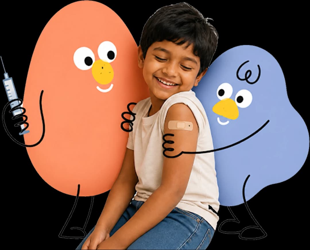 Hoola Health pediatrician with a child
