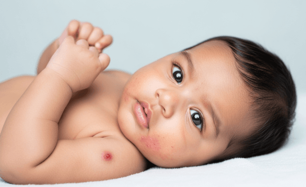 Baby Acne vs Insect Bite